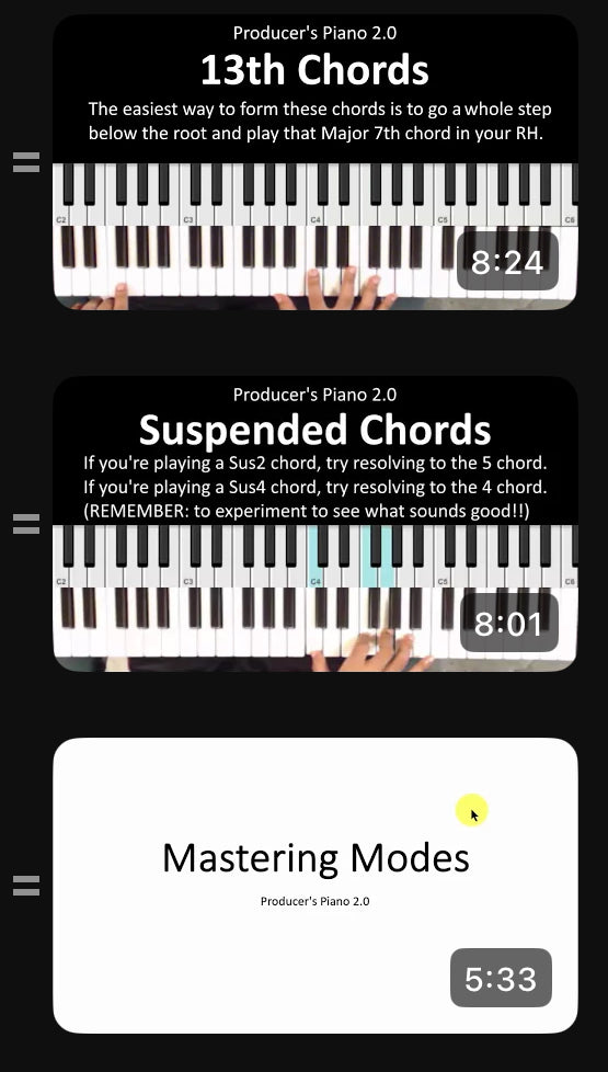 Producers Piano 2.0