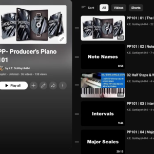 Producers Piano 101